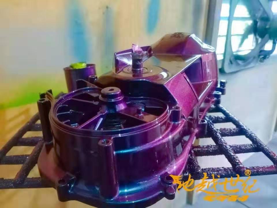 台湾机车改色喷涂改装 个性化色彩油漆涂料