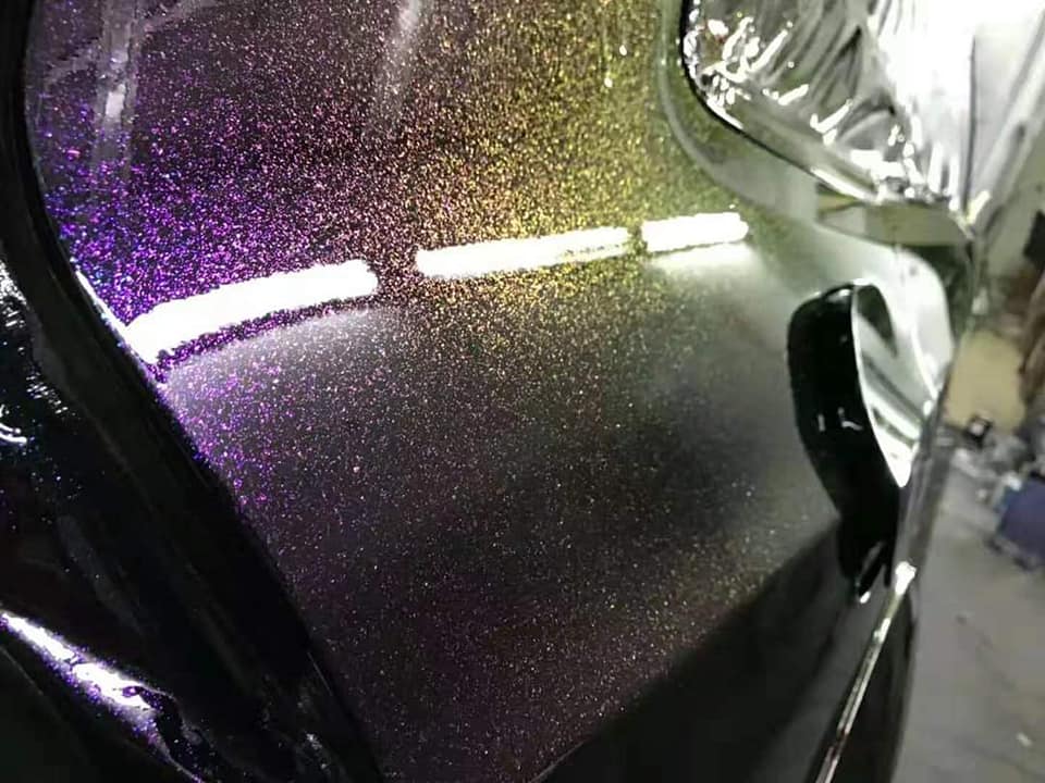 超级变色龙车漆喷涂效果一览多彩靓丽直击眼球
