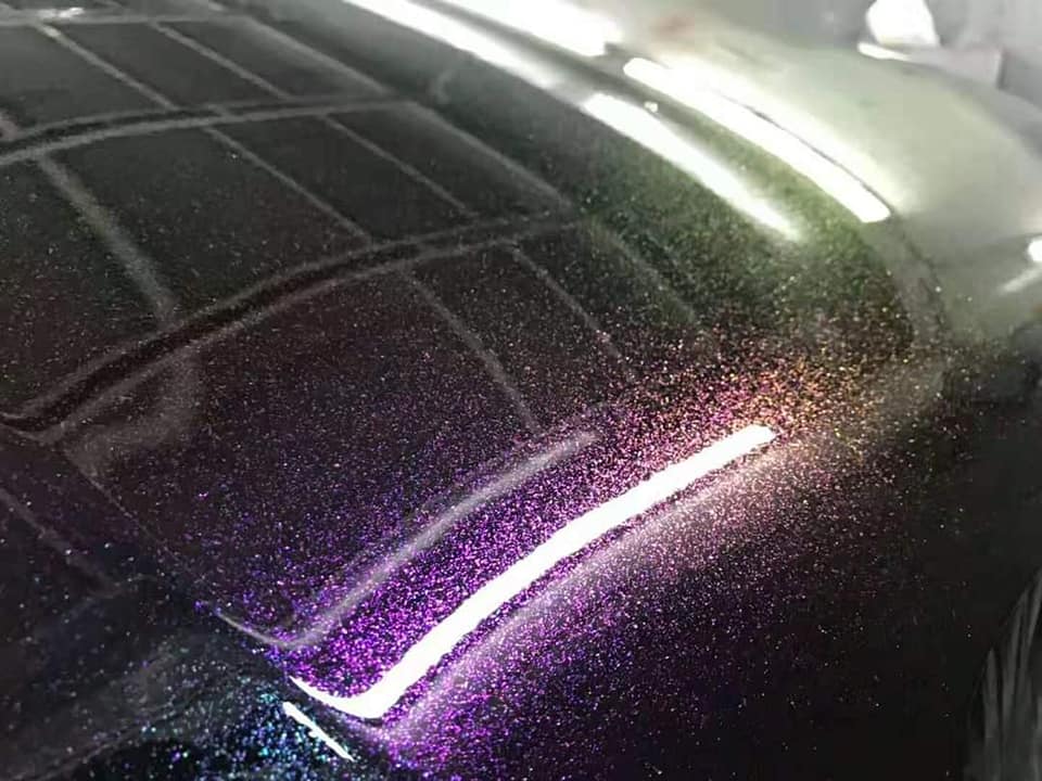 超级变色龙车漆喷涂效果一览多彩靓丽直击眼球